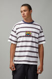 Keith Haring Essential T Shirt, LCN KEI NAVY STRIPE/KEITH HARING - alternate image 1