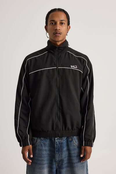 Half Half Shell Jacket, BLACK