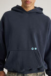 Open Gallery Hoodie, OG WASHED SEAL/REVERSE - alternate image 4