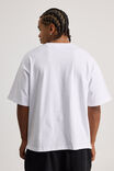 Heavy Weight Box Fit Tshirt, WHITE - alternate image 3