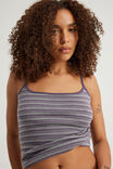 Kiki Cami, WINTER PLUM MARLE STRIPE - alternate image 4
