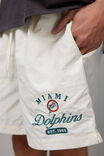 Nfl Street Short, LCN NFL EGGSHELL EMBROIDERY/DOLPHINS - alternate image 4