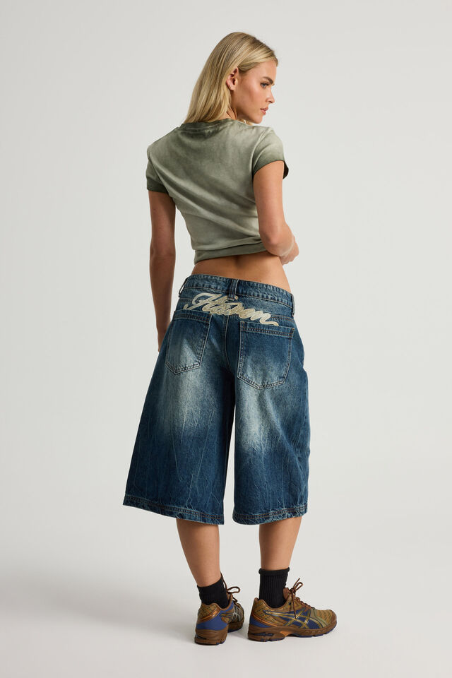 Mega Baggy Jort, DIRTY BLUE_HAVEN