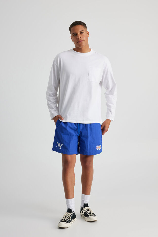 Nba Street Short, LCN NBA ROYAL BLUE/KNICKS PILL