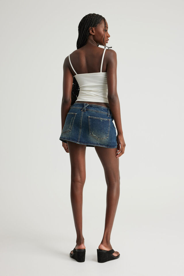 Babydoll Mini Skort, MEET CUTE BLUE