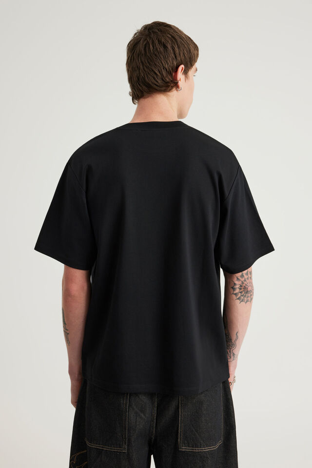 Authentics Clean Tshirt, BLACK