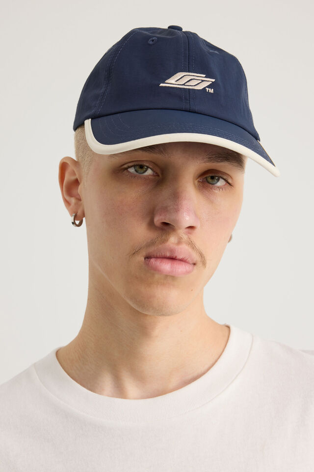 Open Gallery Nylon Dad Cap, SEAL CREAM