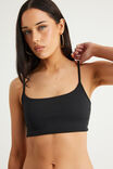 Snatched Crop Cami, BLACK - example image 4