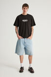 Half Half Classico Denim Short, CLEAN BLEACH - alternate image 2