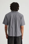 Half Half Short Sleeve Shirt, HH SLATE CHECK - alternate image 3