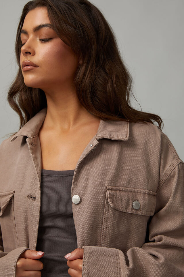 Workwear Jacket, NEUTRAL PINK