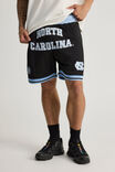 North Carolina Basketball Short, LCN UNC BLACK/NORTH CAOLINA - example image 1