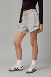 Pull On Fleece Short, GREY MARLE/NY - alternate image 1