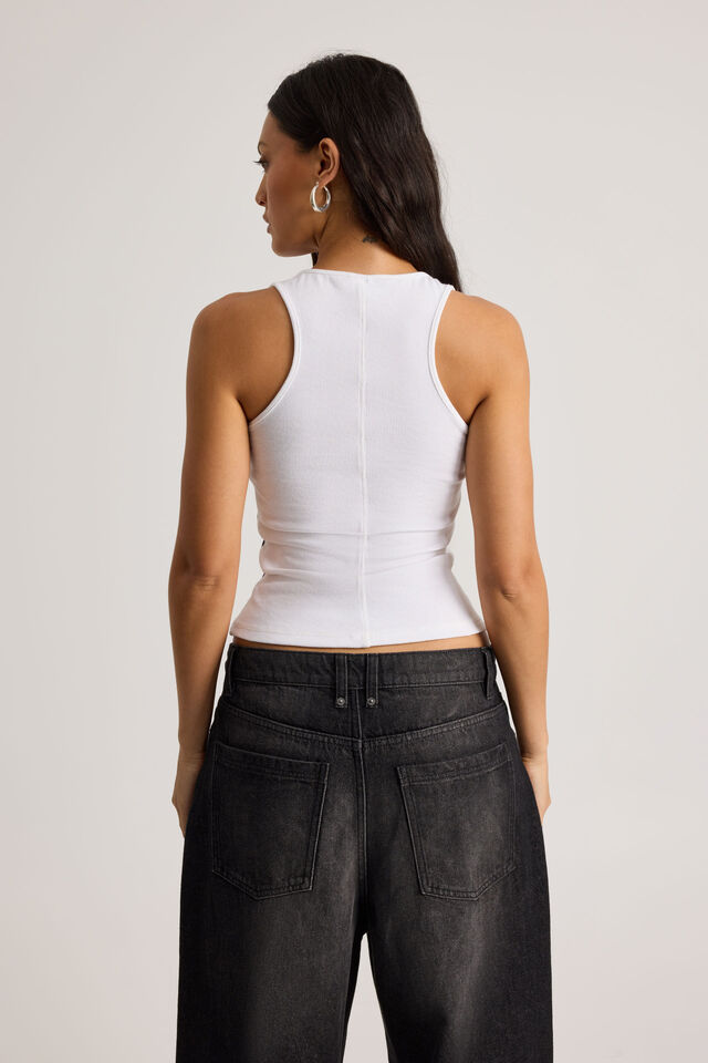 Graphic Tank, WHITE/FLOWER