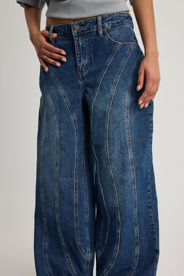 Jagger Baggy Jean, DEEP BLUE