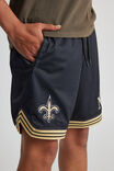 Nfl Basketball Short, LCN NFL SLATE/SAINTS INITIALS - alternate image 4