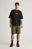 Half Half Box Fit Graphic T Shirt, HH BLACK/HARDWARE - alternate image 2