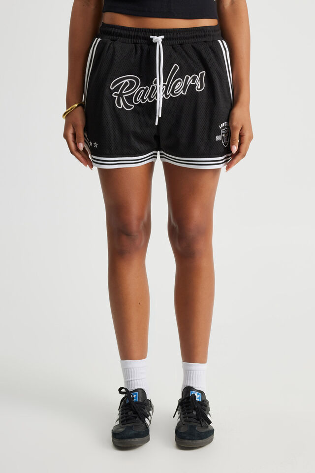 Lcn Nfl Field Short, LCN NFL RAIDERS_ BLACK