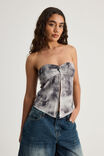 Knot Front Split Bandeau, BLUR SCENE - alternate image 1