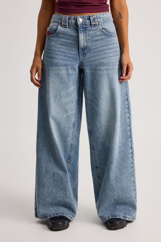 Romy Baggy Jean, VENICE BLUE