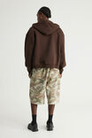 Authentics Baggy Track Short, WASHED SUMMER CAMO - example image 3