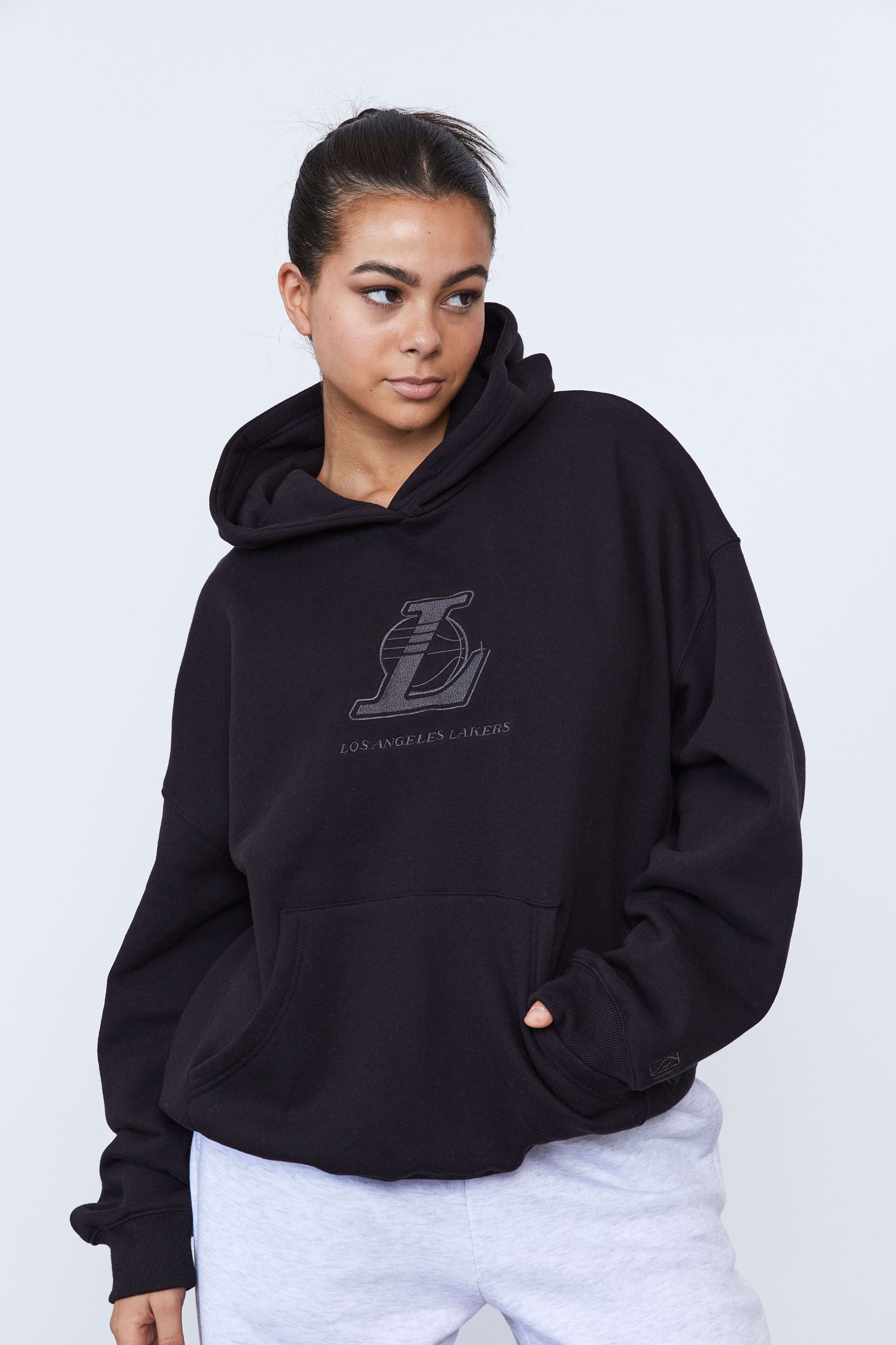black hoodie women