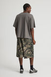 Baggy Track Short, WASHED BUSH CAMO - alternate image 3