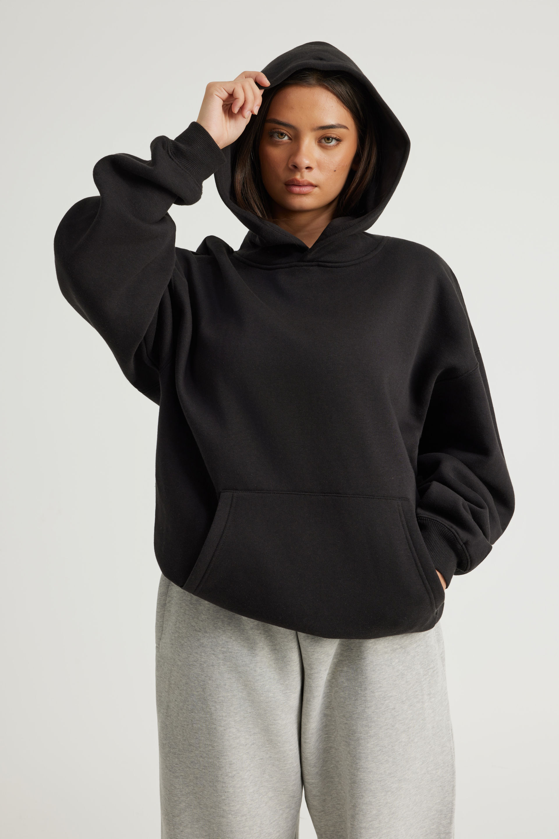 Unisex Black Authentics Hoodie | Factorie Australia