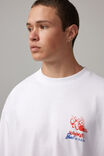 Heavy Weight Box Fit Graphic Tshirt, HH WHITE/BOWLING - alternate image 4