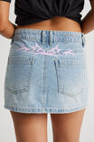 Everyday Denim Skirt, OCEAN BLUE_BUTTERFLY - alternate image 4