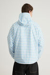 Half Half Hooded Jacket, FRESH WINDOW CHECK - example image 3