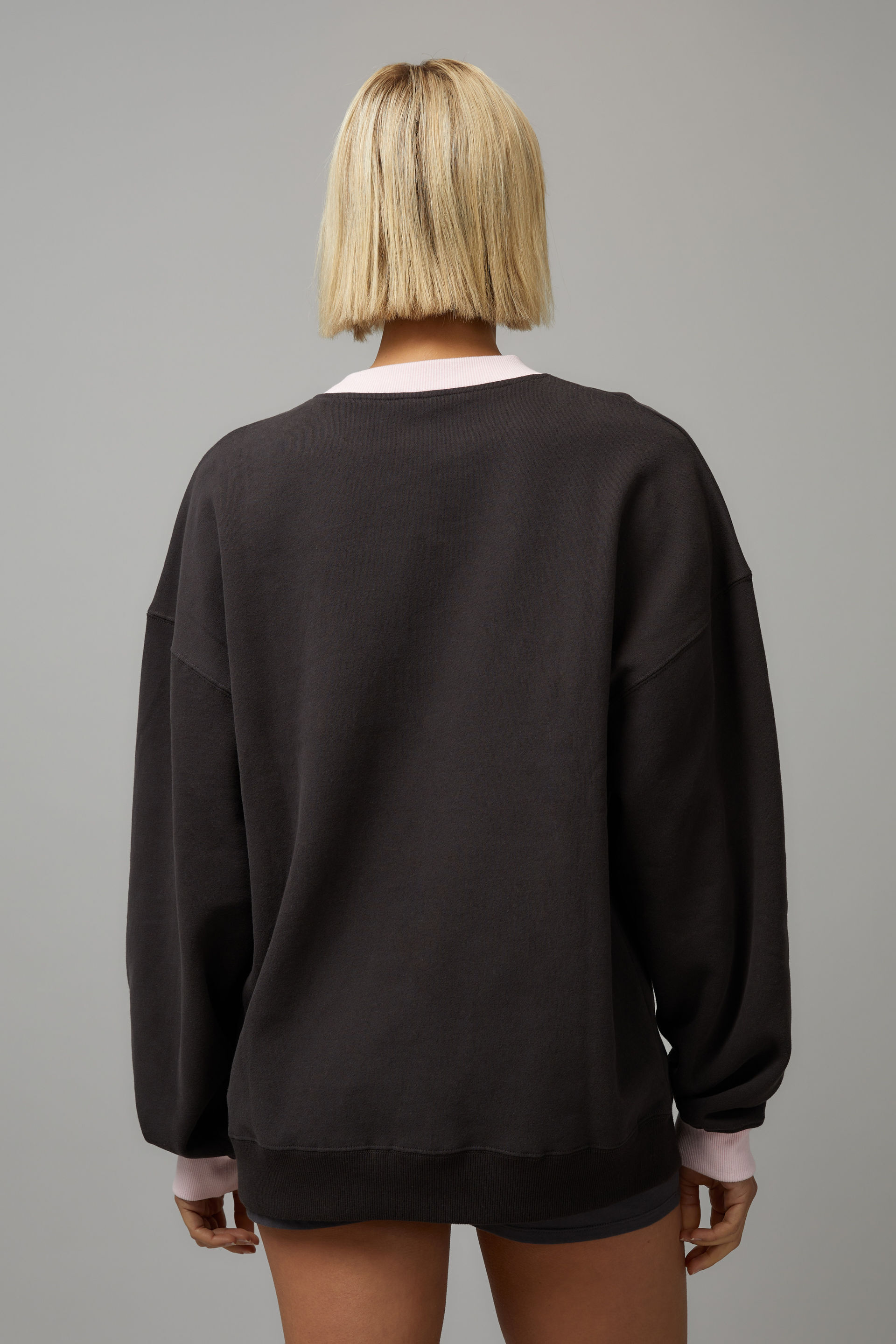 Factorie oversized crew neck sweater new arrivals
