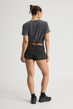 Tumblr Low Rise Booty Short, HEAVY WASH BLACK_STAR - alternate image 3