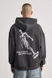 Marvel Hoodie, LCN MAR SLATE/SILVER SURFER - alternate image 1