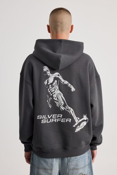 Marvel Hoodie, LCN MAR SLATE/SILVER SURFER