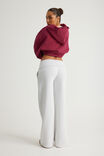 Wide Waistband Trackpant, SILVER MARLE - alternate image 2