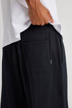 Baggy Trackpant, BLACK - alternate image 4