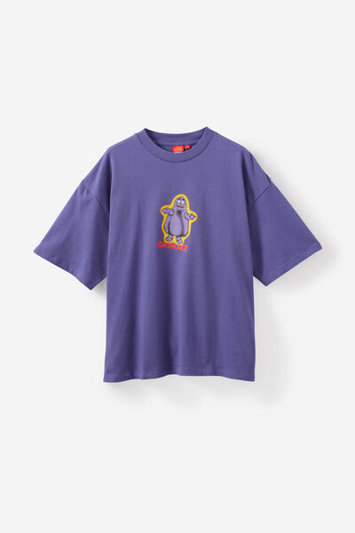Mcdonalds Box Fit Tshirt, LCN MCD NEBULA/GRIMACE