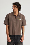 Lcn Mcdonalds Boxy Cropped Short Sleeve Shirt, LCN MCDONALDS BUDDIES BRACKEN CHECK - alternate image 2