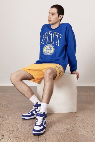Oversized College Crew, LCN PIT ROYAL BLUE/PITTSBURGH