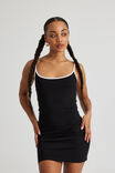 Bobbi Mini Dress, BLACK - alternate image 2