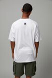 Oversized Nba Panelled T Shirt, LCN NBA WHITE PANEL/GOLDEN STATE WARRIORS - alternate image 3