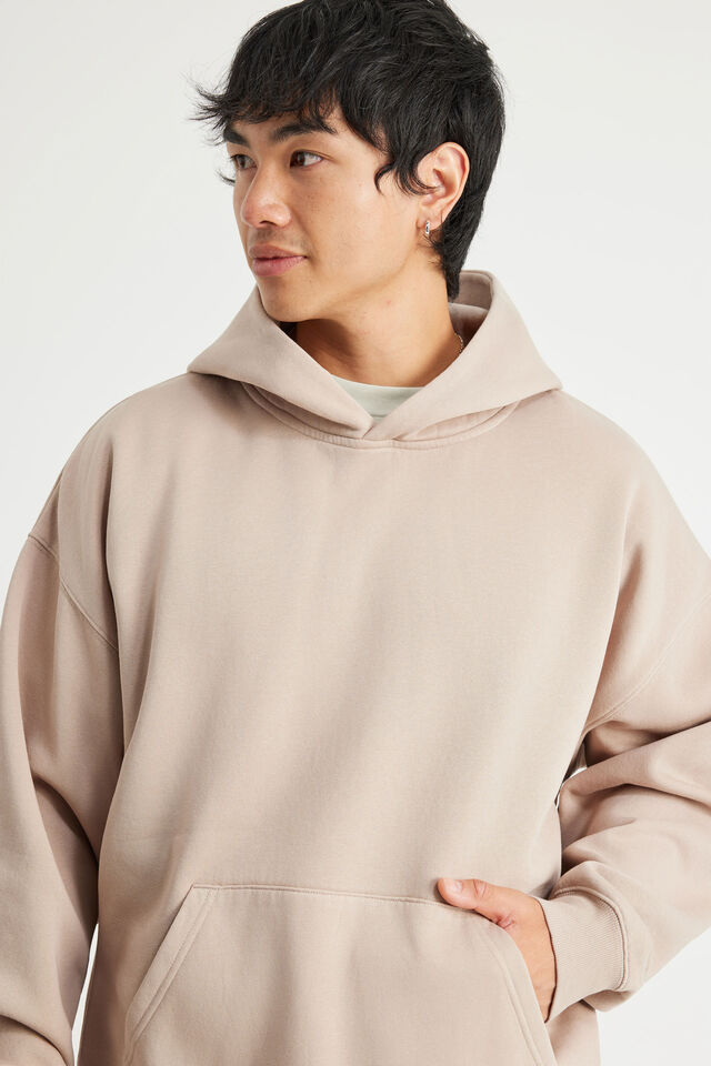 Authentics Hoodie, WASHED QUARRY STONE