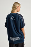 V Neck Sports Jersey, NAVY BLAZER/NY STUDIO - alternate image 3