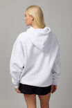 Lcn College Hoodie, LCN YAL SILVER MARLE/YALE - alternate image 4