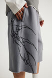 Attack On Titan Baggy Track Short, LCN AOT WASHED PAVEMENT/TITAN PATCHWORK - example image 4