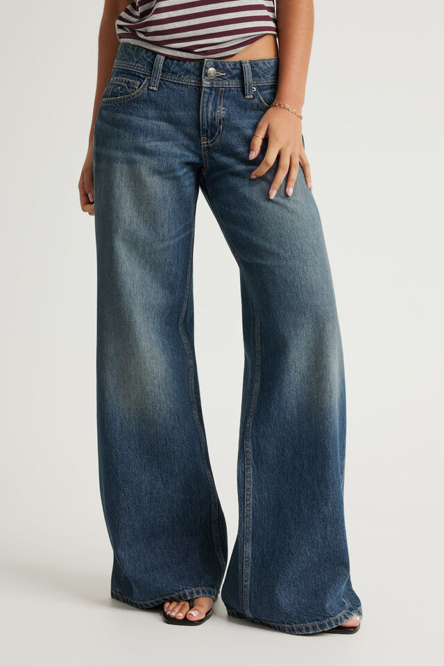 Era Low Super Wide Jean, AFTERGLOW BLUE