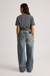 Low Rise Relaxed Jean, WASHED OUT BLUE - alternate image 3