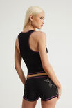 Graphic Racer Tank, BLACK/PINK CROSSFIRE - example image 3