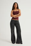 Snatched Cami, BORDEAUX - alternate image 2